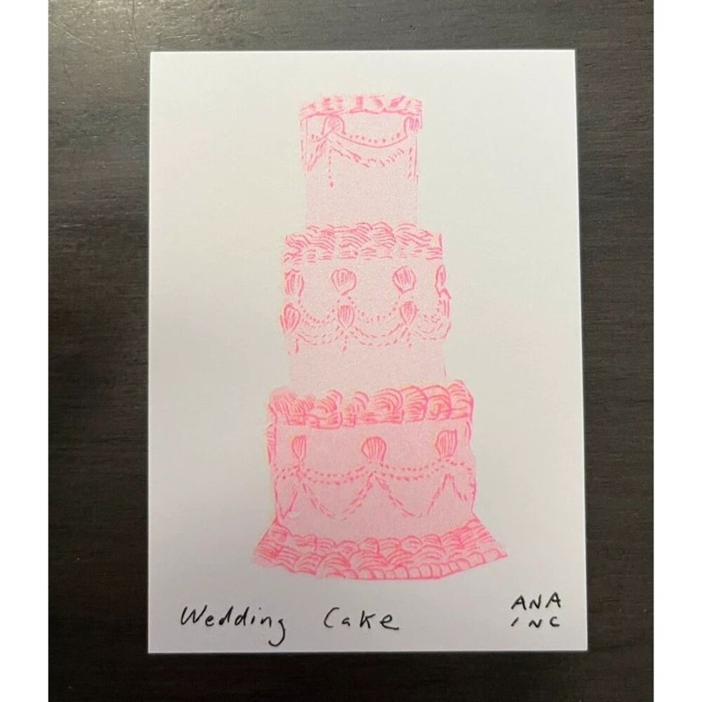 Ana Inciardi Mini Print - Wedding Cake